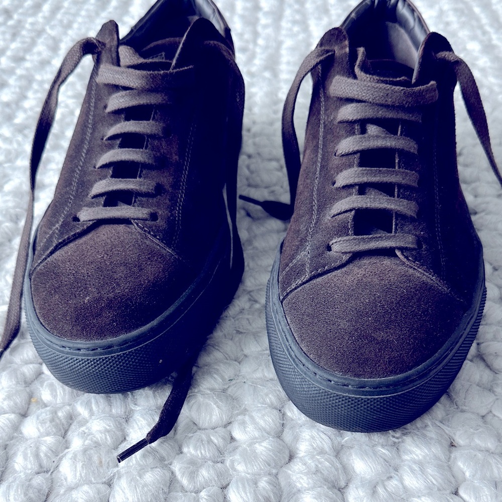 To Boot Dark Suede Sneakers